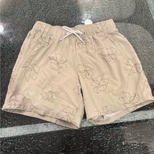 Hollister Light Green Swim Shorts